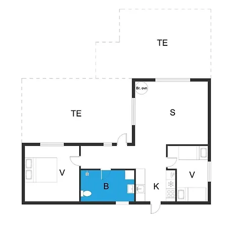 30473-odder-strandparksvej-43 Casa de Férias *