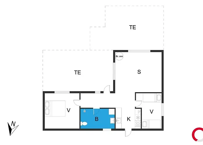 30473-odder-strandparksvej-43 Сasa de vacaciones *